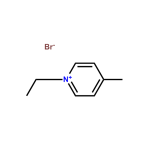 1-乙基-4-甲基溴化吡啶