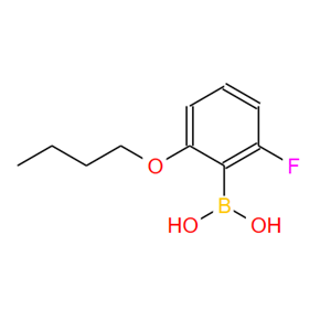 870777-19-8;2-Butoxy-6-fluorophenylboronic acid;2-丁氧基-6-氟苯硼酸