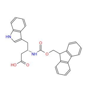 353245-98-4；(ΒS)-Β-[[(9H-芴-9-甲氧基)羰基]氨基]-1H-吲哚-3-丁酸；FMOC-L-BETA-HOMOTRYPTOPHAN