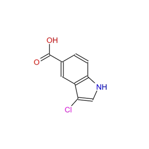 3-氯-1H-吲哚-5-羧酸 3-氯-1H-吲哚-5-羧酸