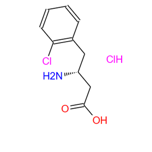 D-3-氨基-4-(2-氯苯基)丁酸,D-3-Amino-4-(2-chlorophenyl)butyric acid