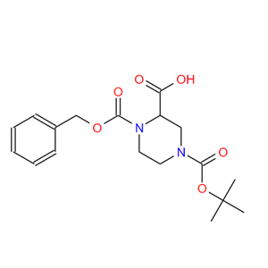 126937-41-5 N-4-叔丁氧羰基-N-1-苄氧羰基-2-哌嗪羧酸