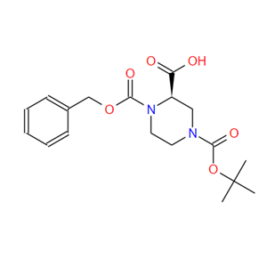 954388-33-1 (R)-4-叔丁氧羰基-1-苄氧羰基-2-哌嗪羧郧