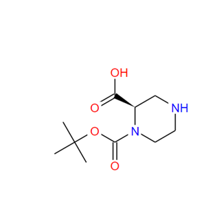 (R)-1-Boc-哌嗪-2-羧酸,(R)-1-N-Boc-piperazine-2-carboxylic acid