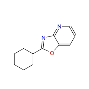 2-cyclohexyloxazolo[4,5-b]pyridine 52333-68-3
