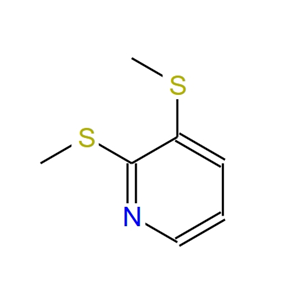 2,3-bis(methylthio)pyridine,2,3-bis(methylthio)pyridine