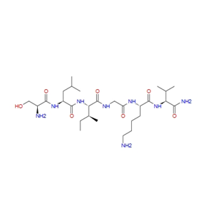 H-丝氨酰亮氨酰异亮氨酰甘氨酰赖氨酰缬氨酰NH2 190383-13-2