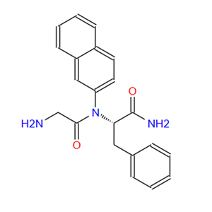 21438-66-4;(S)-2-(2-氨基乙酰氨基)-N-(萘-2-基)-3-苯基丙酰胺;H-Gly-Phe-βNA