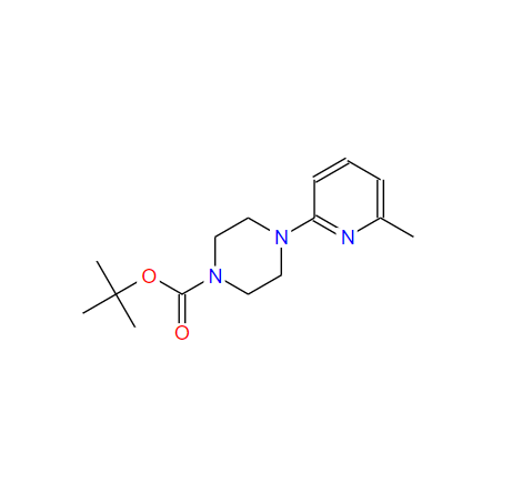 4-BOC-1-(6-甲基-2-吡啶基)哌嗪,4-BOC-1-(6-METHYL-2-PYRIDYL)PIPERAZINE