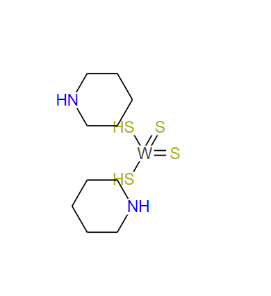 哌啶四硫代鎢酸,Piperidine tetrathiotungstate