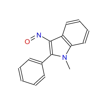 1-methyl-2-phenyl-3-nitroso-1H-indole,1-methyl-2-phenyl-3-nitroso-1H-indole