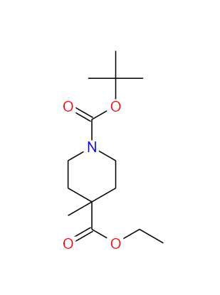 N-BOC-4-甲基-4-哌啶甲酸乙酯,Ethyl N-Boc-4-methylpiperidine-4-carboxylate