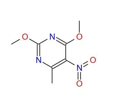 5-nitro-2,4-dimethoxy-6-methylpyrimidine,5-nitro-2,4-dimethoxy-6-methylpyrimidine
