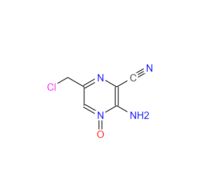 3-氨基-6-(氯甲基)-2-吡嗪甲腈4-氧化物,3-Amino-6-(chloromethyl)-2-pyrazinecarbonitrile 4-oxide