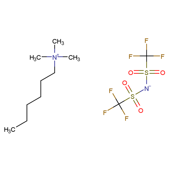 己基三甲基铵双（三氟甲烷磺酰）亚胺盐,trimethylhexylammomium bis((trifluoromethyl)sulfonyl)imide