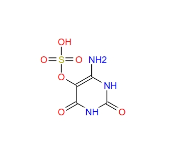 Sulfuric acid mono-(4-amino-2,6-dihydroxy-pyrimidin-5-yl) ester,Sulfuric acid mono-(4-amino-2,6-dihydroxy-pyrimidin-5-yl) ester