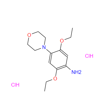 2,5-二乙氧基-4-吗啉代苯胺二盐酸,2,5-Diethoxy-4-morpholinoaniline dihydrochloride