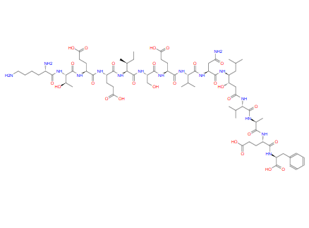 H-LYS-THR-GLU-GLU-ILE-SER-GLU-VAL-ASN-STA-VAL-ALA-GLU-PHE-OH,H-LYS-THR-GLU-GLU-ILE-SER-GLU-VAL-ASN-STA-VAL-ALA-GLU-PHE-OH