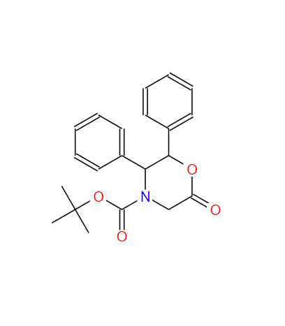 6-氧-2,3-二苯基-4-嗎啉羧酸叔丁酯,tert-Butyl 6-oxo-2,3-diphenyl-4-morpholinecarboxylate