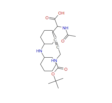 2-乙酰氨基-6-((叔丁氧基羰基)氨基)己-4-炔酸 二环己胺盐,Dicyclohexylamine 2-acetamido-6-((tert-butoxycarbonyl)amino)hex-4-ynoate