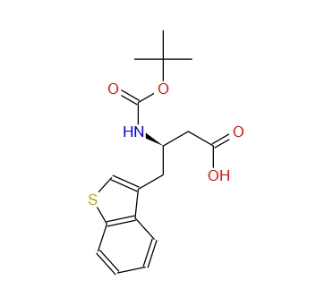 Boc-R-3-氨基-4-(3-苯并噻吩基)-丁酸,Boc-(R)-3-Amino-4-(3-benzothienyl)-butyric acid