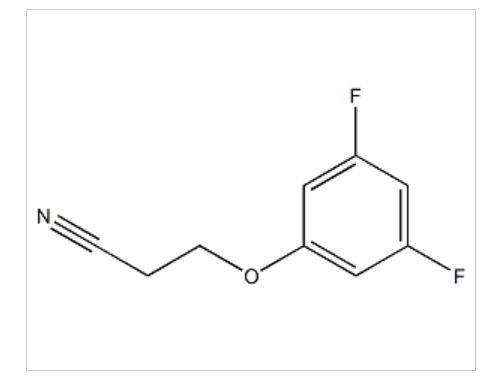 3-(3,5-difluorophenoxy)propanenitrile,3-(3,5-difluorophenoxy)propanenitrile