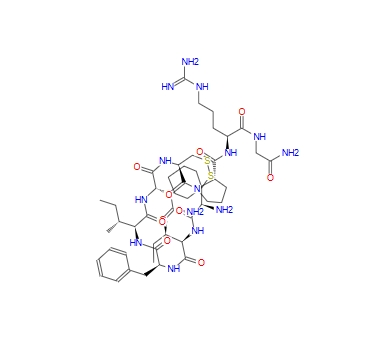 (d(CH2)51,D-Ile2,Ile4,Arg8)-Vasopressin,(d(CH2)51,D-Ile2,Ile4,Arg8)-Vasopressin