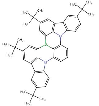 4,9,23,28-tetratert-butyl-13,19-diaza-1-boranonacyclo[16.12.1.12,6.119,26.07,12.014,31.020,25.013,33.030,32]tritriaconta-2,4,6(33),7(12),8,10,14(31),15,17,20(25),21,23,26(32),27,29-pentadecaene