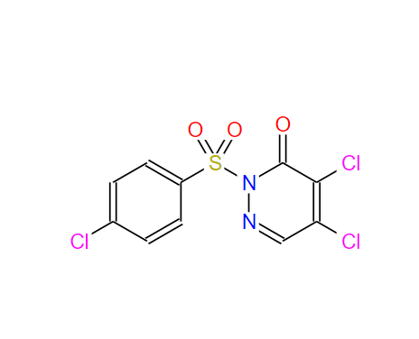 4，5-二氯-2-(4-氯琥珀酰)-3(2H)-噠嗪,4,5-dichloro-2-[(4-chlorophenyl)sulfonyl]-3(2H)-Pyridazinone