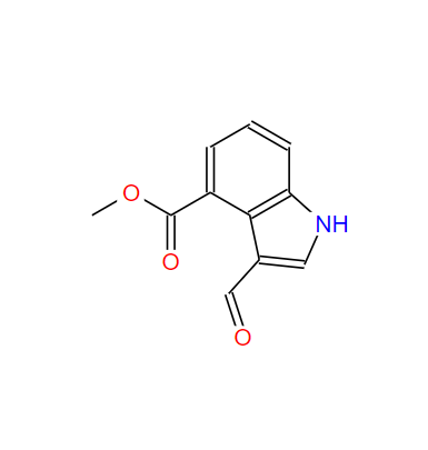 吲哚-4-甲酸甲酯-3-甲醛,3-formyl-1H-Indole-4-carboxylic acid methyl ester