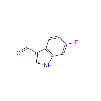 6-氟吲哚-3-甲醛,6-Fluoroindole-3-carboxaldehyde
