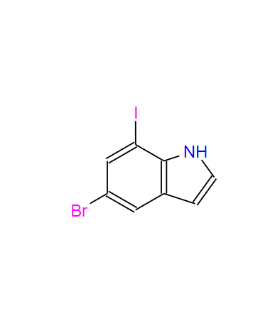 5-溴-7-碘吲哚,5-Bromo-7-iodoindole