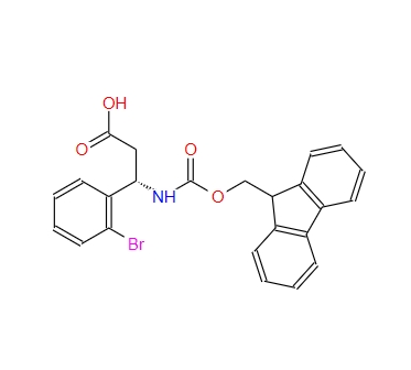 Fmoc-(S)-3-氨基-3-(2-溴苯基)-丙酸,Fmoc-(S)-3-Amino-3-(2-bromophenyl)-propionic acid