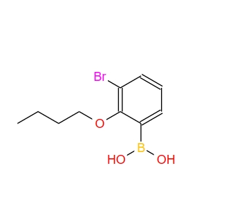3-溴-2-丁氧基苯硼酸,3-Bromo-2-butoxyphenylboronic acid