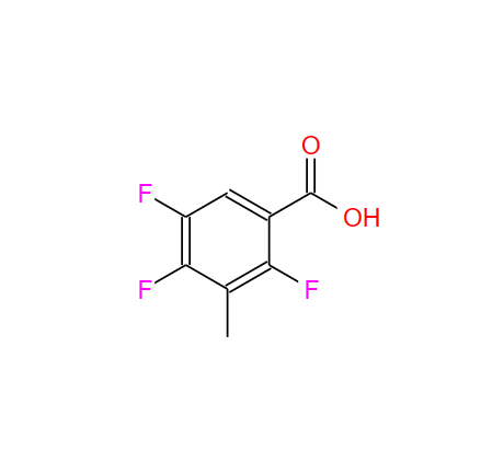 3-甲基-2,4,5-三氟苯甲酸,3-Methyl-2,4,5-Trifluorobenzoic acid