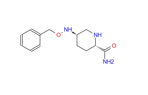 (2S,5R)-苄氧胺基哌啶-2-甲酰胺,(2S,5R)-5-[(benzyloxy)amino]piperidine-2-carboxamide