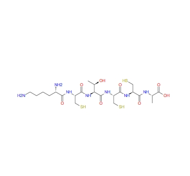 L-赖氨酰-L-半胱氨酰-L-苏氨酰-L-半胱氨酰-L-半胱氨酰-L-丙氨酸,L-Alanine,L-lysyl-L-cysteinyl-L-threonyl-L-cysteinyl-L-cysteinyl-