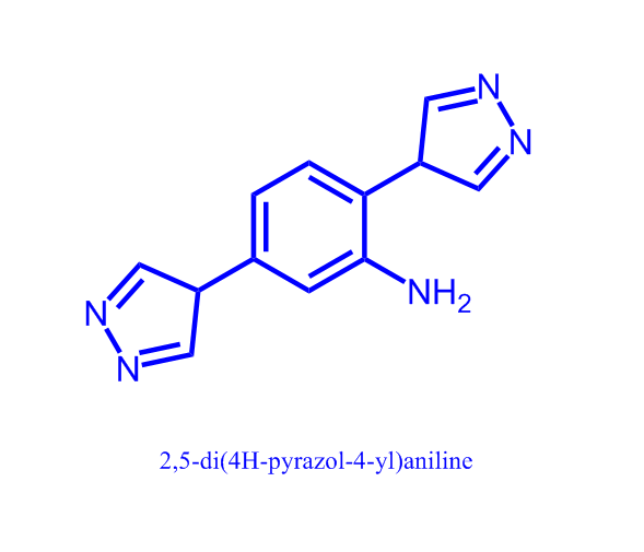 2,5-di(4H-pyrazol-4-yl)aniline,2,5-di(4H-pyrazol-4-yl)aniline