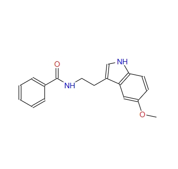 N-[2-(5-methoxy-1H-indol-3-yl)ethyl]benzamide,N-[2-(5-methoxy-1H-indol-3-yl)ethyl]benzamide