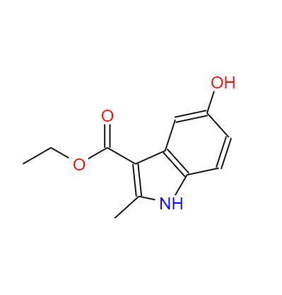 5-羟基-2-甲基吲哚-3-羧酸乙酯,Ethyl 5-hydroxy-2-methylindole-3-carboxylate