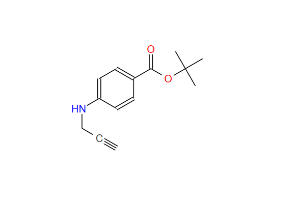 4-(2-丙炔氨基)苯甲酸叔丁酯,tert-Butyl 4-(prop-2-yn-1-ylamino)benzoate