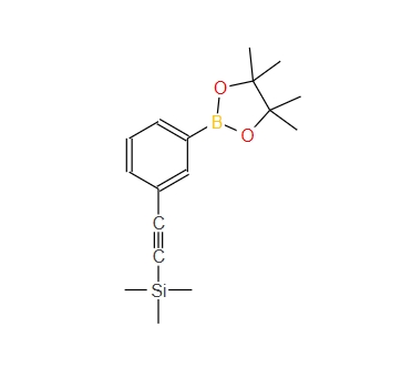 3-[(三甲硅烷基)乙炔基]苯基硼酸频那醇酯,3-[(Trimethylsilyl)ethynyl]phenylboronic acid pinacol ester