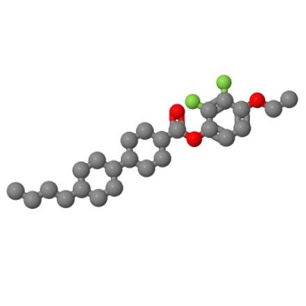 丁基雙環(huán)己基甲酸-2,3-二氟對乙氧基苯酚酯,[1,1'-Bicyclohexyl]-4-carboxylic acid, 4'-butyl-, 4-ethoxy-2,3-difluorophenyl ester, (trans,trans)-