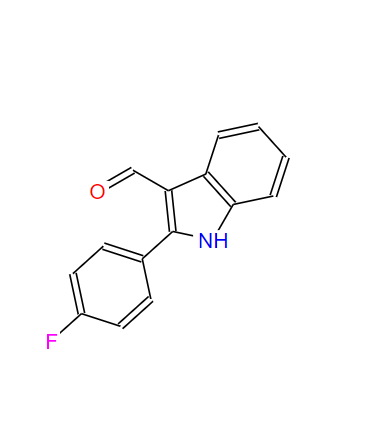 2-(4-氟苯基)-1H-吲哚-3-甲醛,2-(4-Fluorophenyl)-1H-indole-3-carboxaldehyde