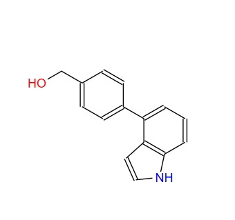 4-(4-hydroxymethylphenyl)indole,4-(4-hydroxymethylphenyl)indole