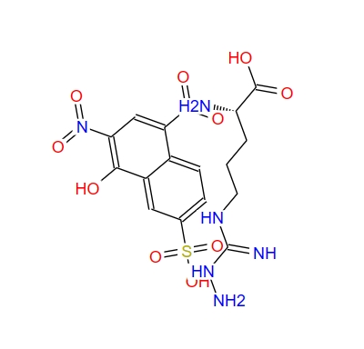 H-Arg(NH2)-OH · flavianate,H-Arg(NH2)-OH · flavianate