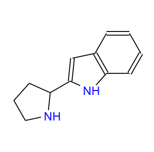 2-吡咯烷-2-基-1H-吲哚,2-PYRROLIDIN-2-YL-1H-INDOLE