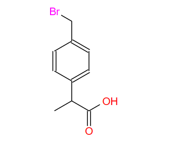 2-(4-溴甲基苯基)丙酸,2-(4-BroMoMethyl)phenylpropionic acid