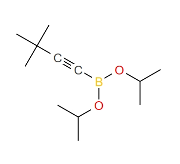 (3,3-二甲基-1-丁炔)硼酸二異丙酯,(2-T-BUTYL-1-ETHYNYL)DIISOPROPOXYBORANE&