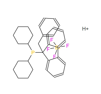 二环己基(9-苯甲基芴-9-基)四氟硼酸磷,(9-Benzyl-9-fluorenyl)dicyclohexylphosphonium tetrafluoroborate 95%